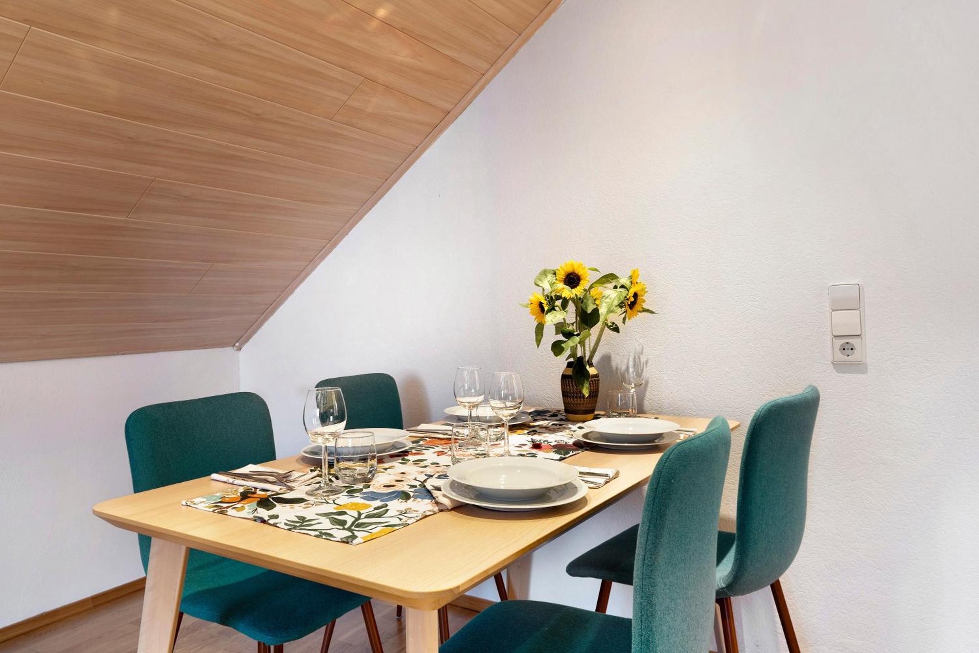 Ferienwohnung Das Nest 希尔塔赫 外观 照片